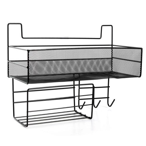 Verk 27228 Závěsný oraganizér s háčky, bílá