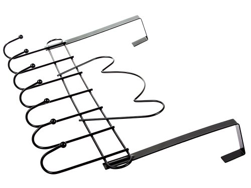 Verk 27217 Závěsný věšák na dveře 46 cm 7 háčků, bílá