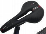 Verk 14508 Gélové sedlo na bicykel reflexná čiernomodrá