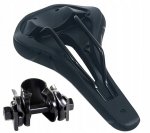 Verk 14508 Gélové sedlo na bicykel reflexná čiernomodrá