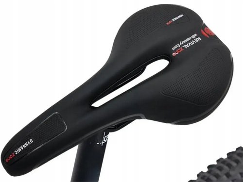 Verk 14508 Gélové sedlo na bicykel reflexná čiernomodrá