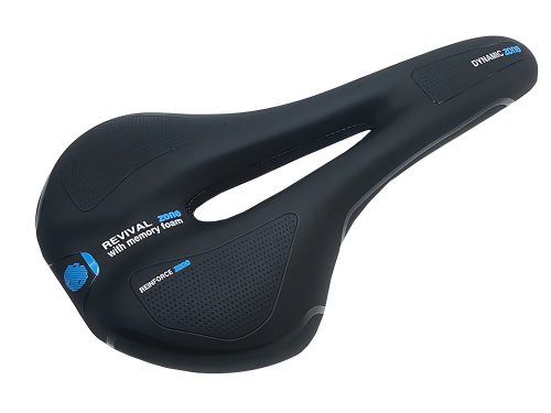 Verk 14508 Gelové sedlo na kolo reflexní černomodrá