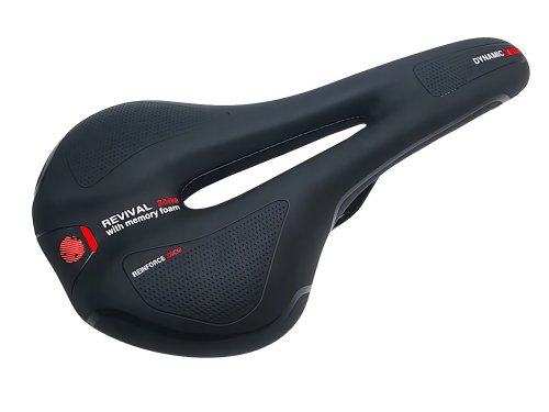 Verk 14508 Gélové sedlo na bicykel reflexná čiernomodrá