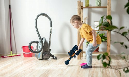 Kruzzel 23544 Vysávač detský tyčový MaxPower