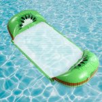 GGV Lehátko do bazénu citron 140 x 60 x 15 cm