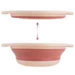 Vergionic 7824 Skládací miska 3 l, růžová