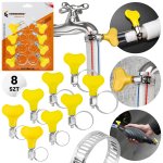 Vergionic 5029 Stahovací objímka s motýlkem 8 ks