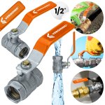 Vergionic 0138 Kulový ventil 1/2" s ucpávkou