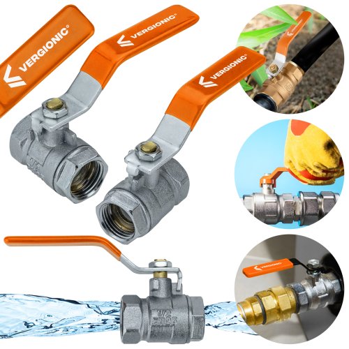 Vergionic 0138 Kulový ventil 1/2" s ucpávkou