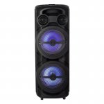 GGV 2804 Bluetooth reproduktor, LED podsvietenie, mikrofón, diaľkové ovládanie, 20 W, čierna