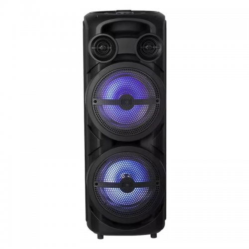 GGV 2804 Bluetooth reproduktor, LED podsvietenie, mikrofón, diaľkové ovládanie, 20 W, čierna