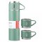 AFF 4159 Termoska 500 ml + hrneček 3 ks v dárkové krabičce, zelená