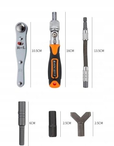 Pronett XJ5174 Sada servisných skrutkovačov TORX 38 ks