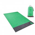 Pronett XJ4329 Magická podložka na pláž 210 x 200 cm khaki