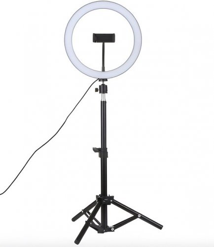 AFF 3276 Prstencová LED Lampa so statívom 220 cm, 80 W