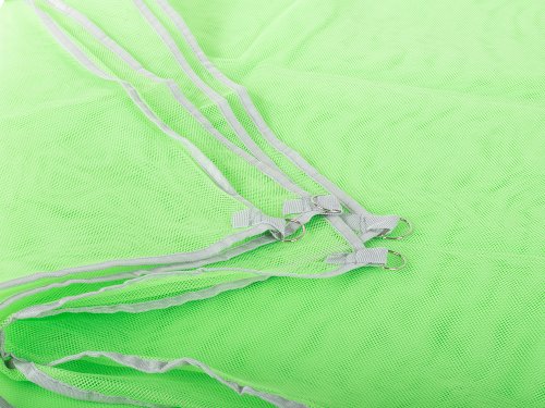Pronett XJ3548 Skladacia plážová podložka 200 x 200 cm sieťovaná oranžová