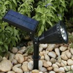 Gardlov 24002 Záhradný solárny 4 LED reflektor, IP65, 120 lm