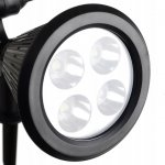 Gardlov 24002 Záhradný solárny 4 LED reflektor, IP65, 120 lm