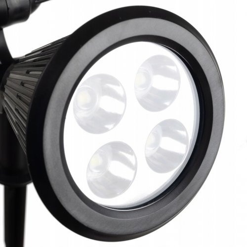 Gardlov 24002 Záhradný solárny 4 LED reflektor, IP65, 120 lm