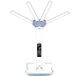 AFF 4156 Stolová LED lampička s ventilátorom, hodinami a kalendárom