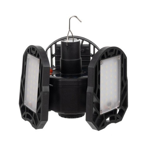 Trizand 23959 Kempingová solárna lampa s háčikom 6000K, 3000 lm, IPX4