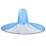 Pronett XJ5376 Pláštěnka na hlavu s kšiltem pro rybáře, modrá