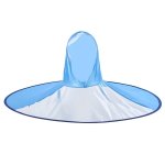 Pronett XJ5376 Pláštěnka na hlavu s kšiltem pro rybáře, modrá