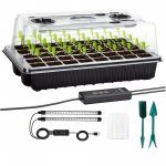 Pronett XJ5341 Mini parenisko s LED osvetlením, pre 40 sadeníc