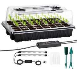 Pronett XJ5341 Mini parenisko s LED osvetlením, pre 40 sadeníc