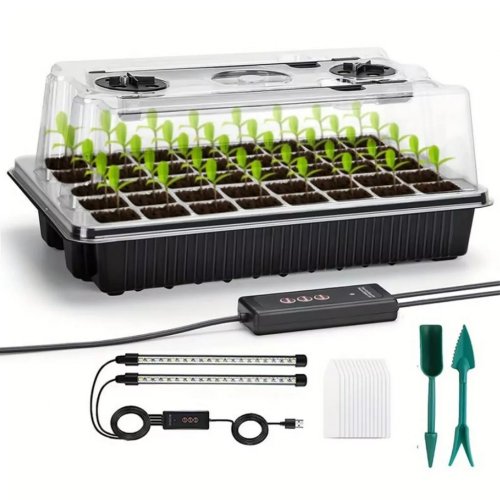 Pronett XJ5341 Mini parenisko s LED osvetlením, pre 40 sadeníc