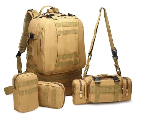 Foxter 0152 Vojenský batoh 60L zelený