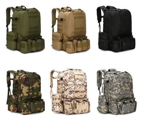 Foxter 0152 Vojenský batoh 60L zelený