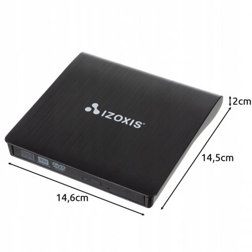 Izoxis 24351 Externí vypalovačka CD-R/DVD-ROM/RW