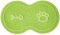 Nuxie Podložka pod misku pro domácí mazlíčky 46 x 25 cm zelená