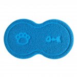Nuxie Podložka pod misku pro domácí mazlíčky 46 x 25 cm červená