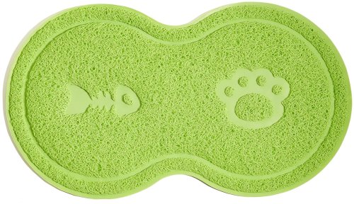 Nuxie Podložka pod misku pre domácich miláčikov 46 x 25 cm červená