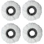 AFF Náhradná hlavica k rotačnému mopu z mikrovlákna 95 mm, 4 ks
