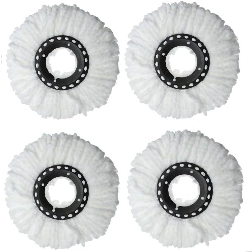 AFF Náhradná hlavica k rotačnému mopu z mikrovlákna 95 mm, 4 ks