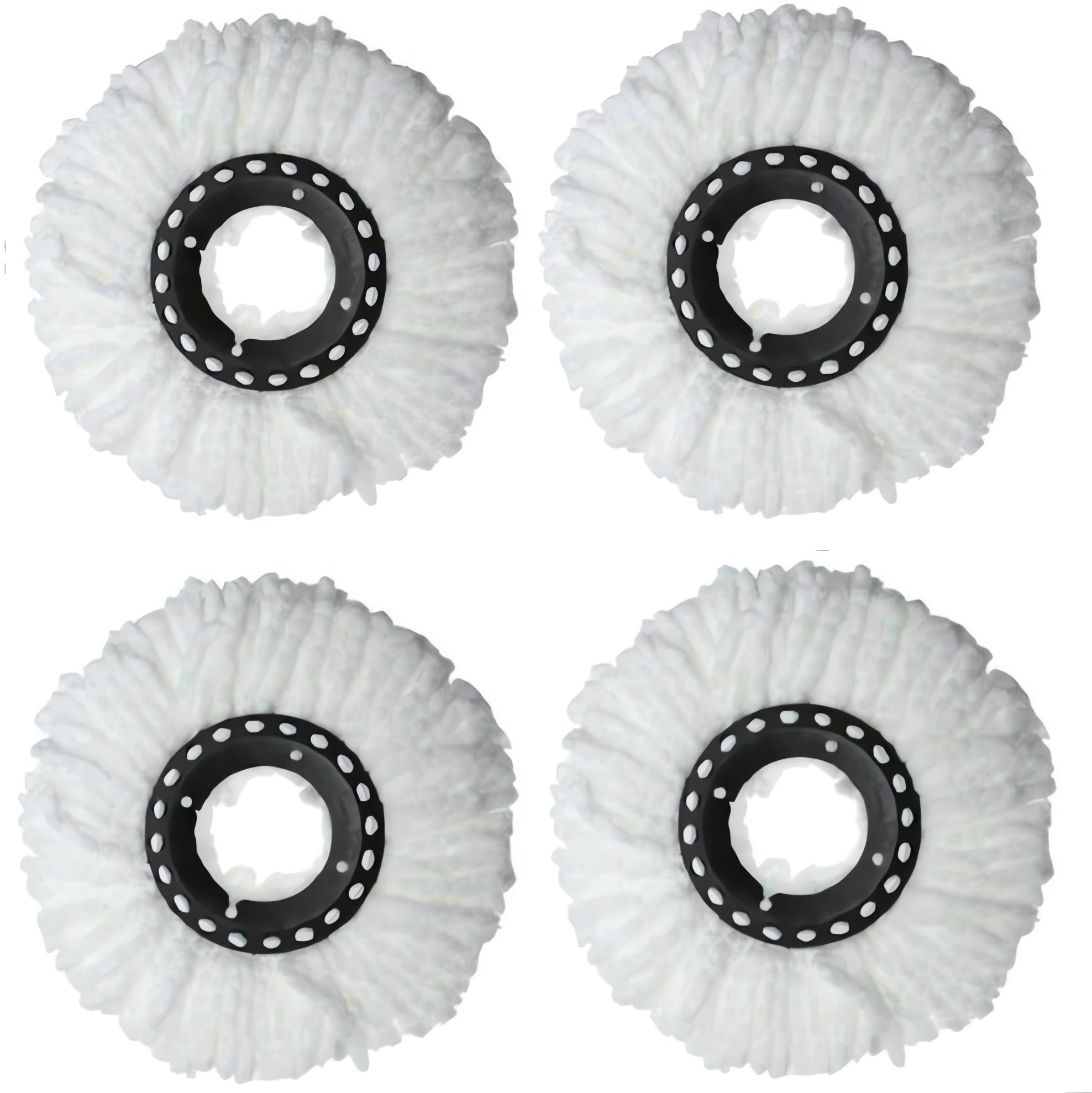 AFF Náhradná hlavica k rotačnému mopu z mikrovlákna 95 mm, 4 ks