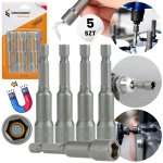 Vergionic 7252 Nástavec nástrčného klíče, magnet, 8 mm, 5 ks