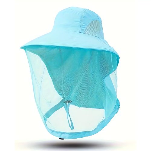 Pronett XJ5374 Rybářský klobouk s moskytiérou, černá