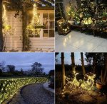 Gardlov 24007 Světelný řetěz solární, 150 LED, IP44, 15 m, teplá bílá