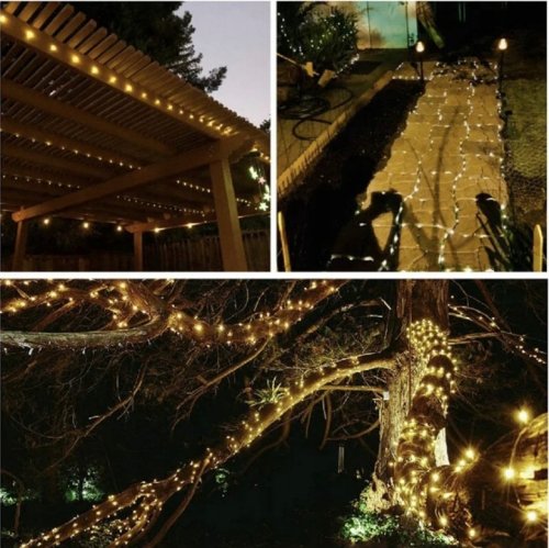 Gardlov 24007 Světelný řetěz solární, 150 LED, IP44, 15 m, teplá bílá