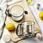 Pronett XJ5390 Mechanické sito na múku a cukor 300 ml