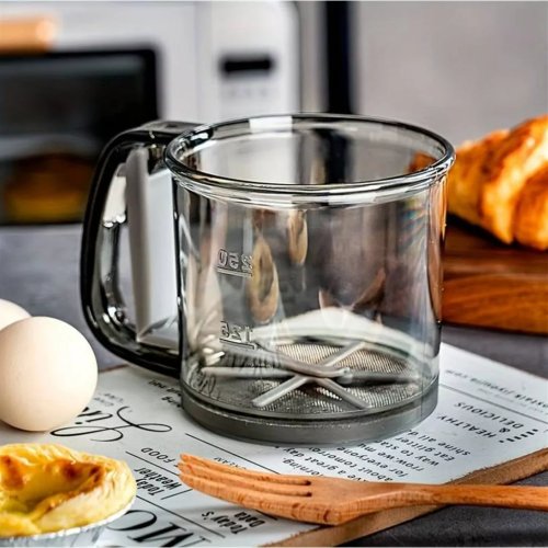 Pronett XJ5390 Mechanické sito na múku a cukor 300 ml