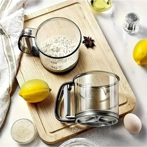 Pronett XJ5390 Mechanické sito na múku a cukor 300 ml