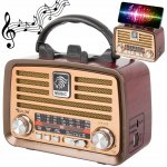 Verk 27269 Prenosné Bluetooth Retro rádio