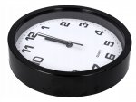 Verk 27067 Nástenné hodiny analógové 20 cm čierne