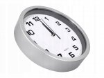 Verk 27067 Nástenné hodiny analógové 20 cm strieborné