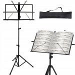 Verk 27054 Stojan na noty 130 cm čierny